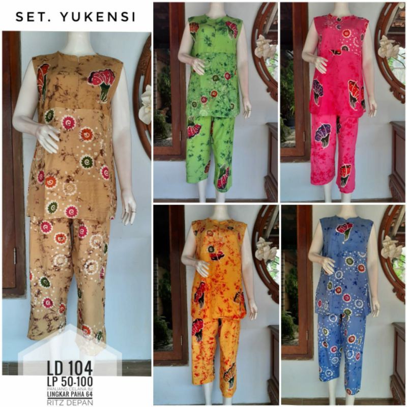 Babydoll yukensi motif sunan