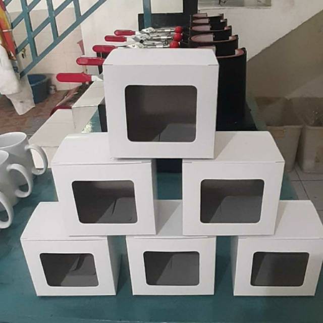 Box Putih / Dus Mug Polos