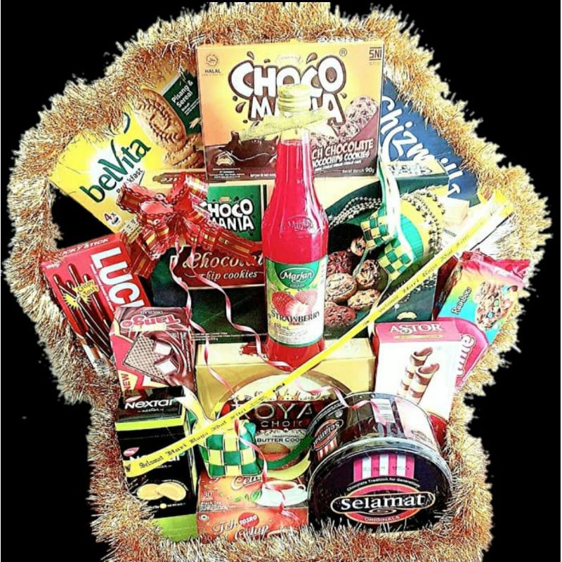 

Parcel Lebaran/ Tahun Baru Parcel Kue Parsel Seserahan Gift