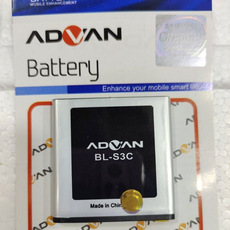 Baterai | Battery | Batre Advan BL-S3C | BL S3C original