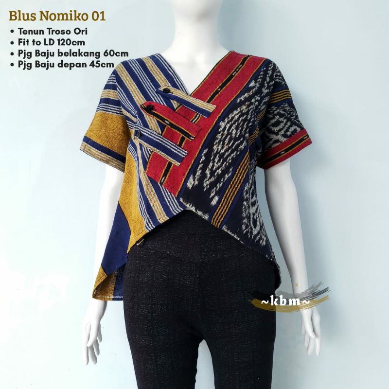 Blouse Tenun Nomiko