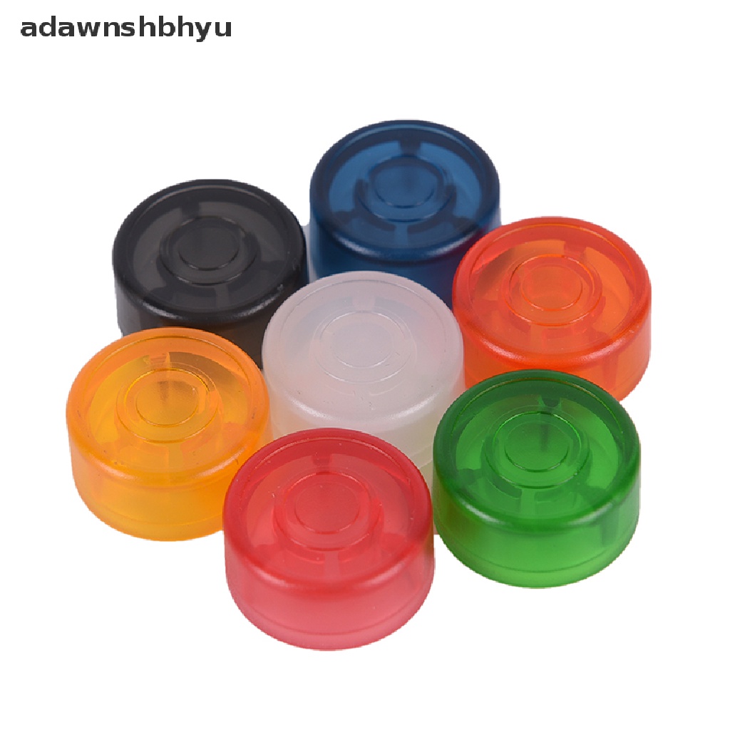 [adawnshbhyu] 1x Footswitch Topper Pelindung Bumper Bahan Plastik Warna-Warni Untuk Pedal Efek Gitar
