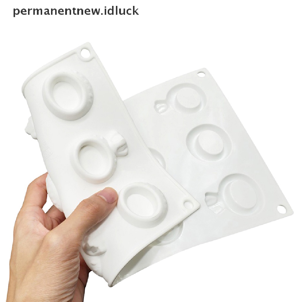 Cetakan Kue Coklat Bentuk Bola Bunga 6 Lubang Bahan Silikon