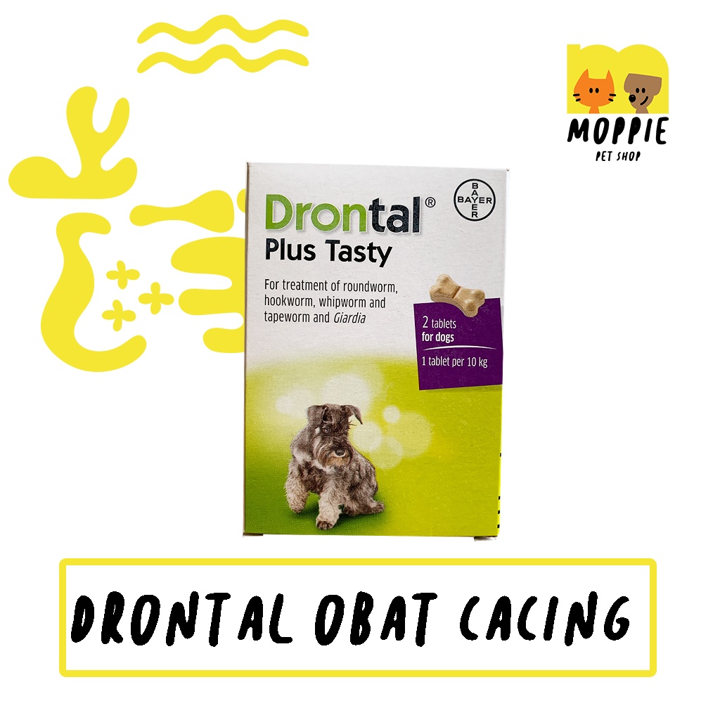 Drontal Dog Drontal Obat Cacing Anjing