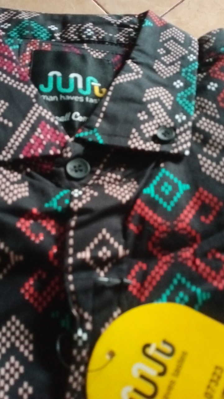 New Kemeja Batik Pria Jumbo Big Size Lengan Pendek Katun Batik Slimfit 3lstore Jez