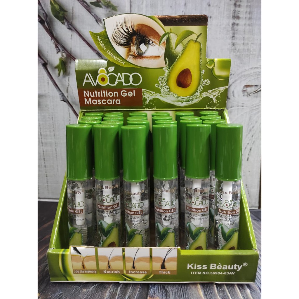 ( 6 PC ) MASCARA / 2 VARIAN / SERUM BULU MATA PEMANJANG DAN PENEBAL Kiss Beauty 56904