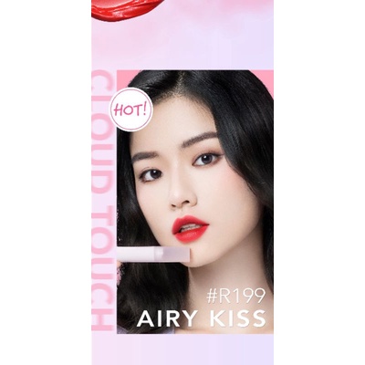 (GOSEND/COD) YOU CLOUD TOUCH FIXING TINT - LIP TINT TAHAN LAMA 6 SHADES