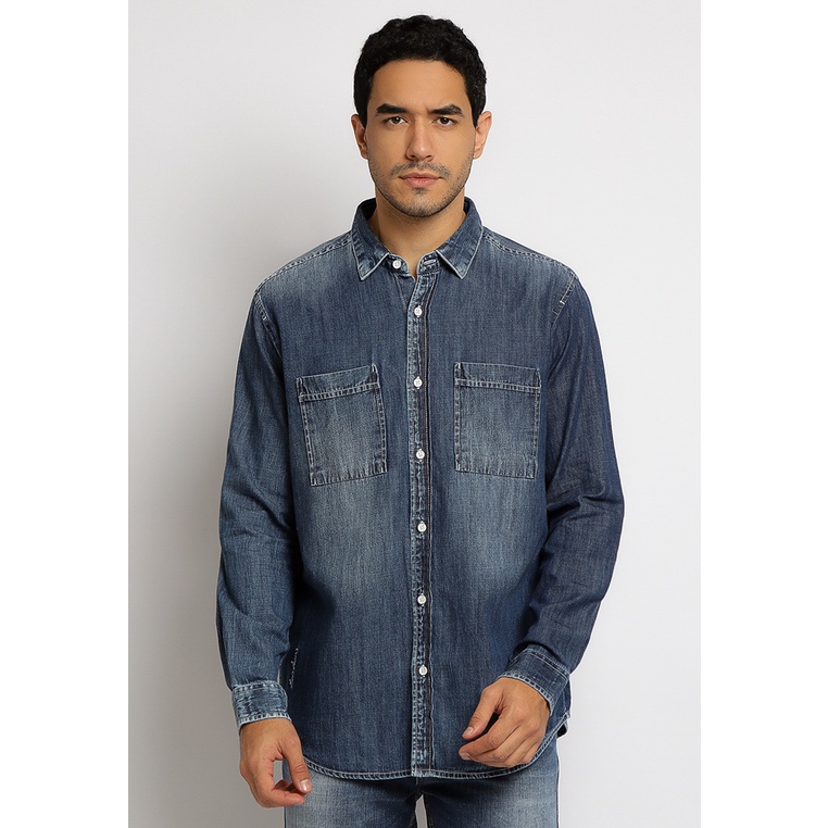 Kemeja denim KLLR261D