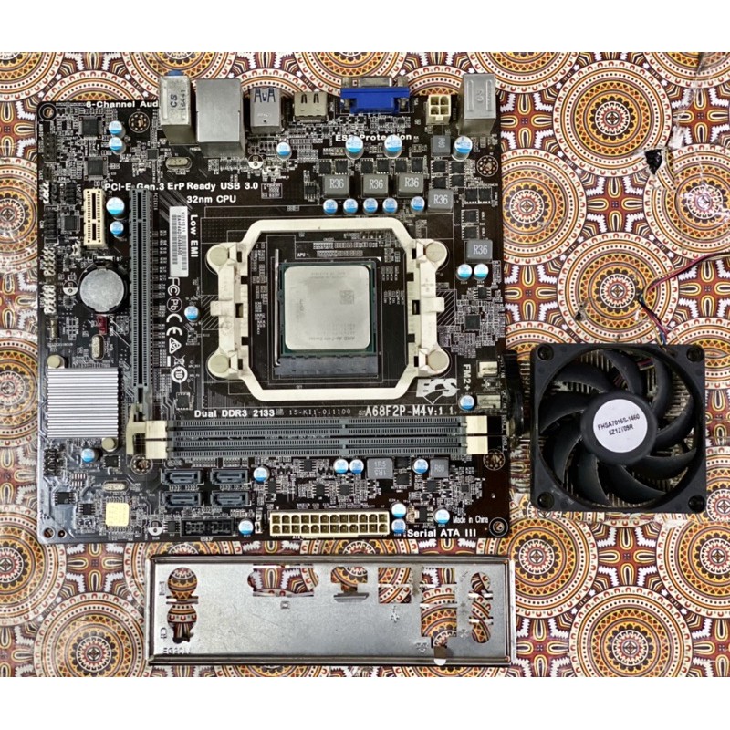 Motherboard AMD ECS A68F2P-M4 Socket FM2+ DDR3 Second