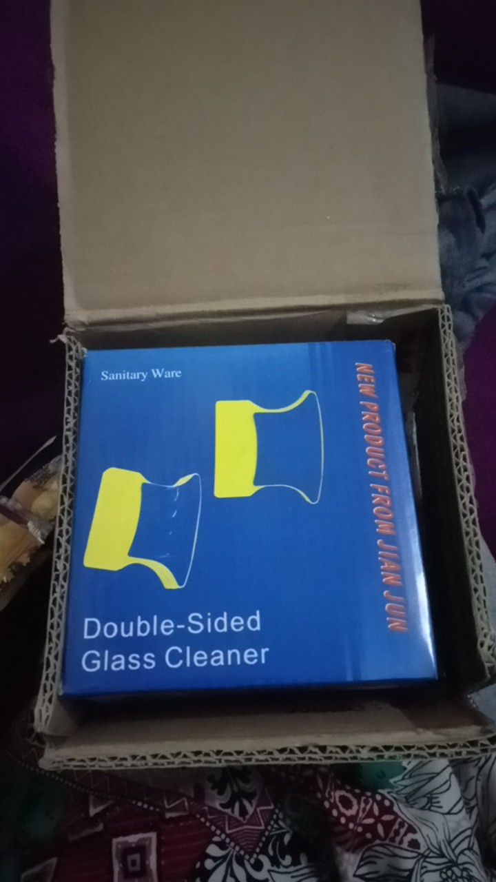 Pembersih Kaca Aquarium Magnet Double Sided Window Cleaner Pembersih Jendela Original