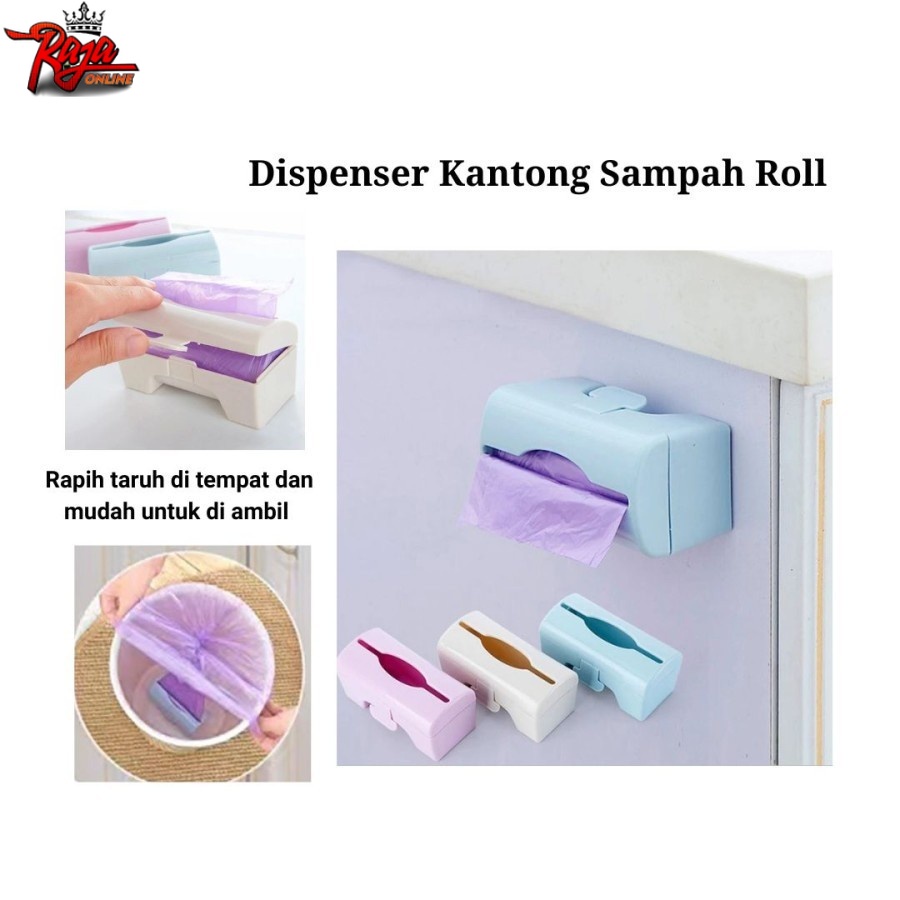 XL6 - Dispenser Kantong Plastik Roll Tempat Kantong Plastik Minimalis