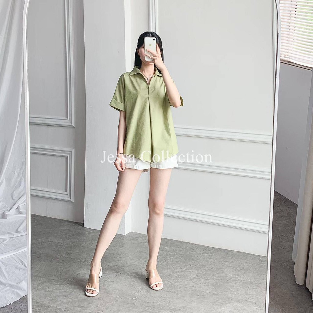 Premium Ora Loose Blouse HH 153 COTTON