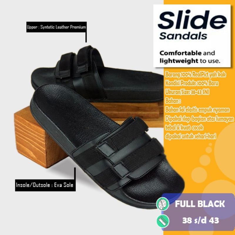Promo 6.6 Sandal Slop ASiFn Unisex / mode simple / model terbaru-Bikin terpukau