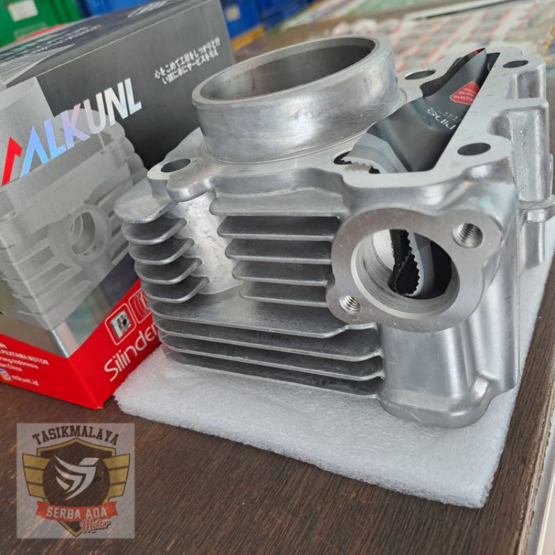 BLOK SEHER ASSY + PISTON MIO MIO M3,FINO 125, SOUL GT 125 MLKUNL