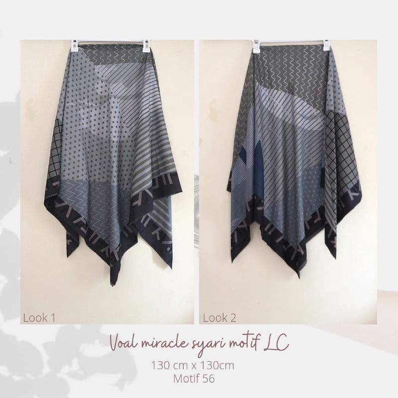 VOAL MIRACLE SYARI MOTIF UMAMA 130cm x 130cm PART 2-36