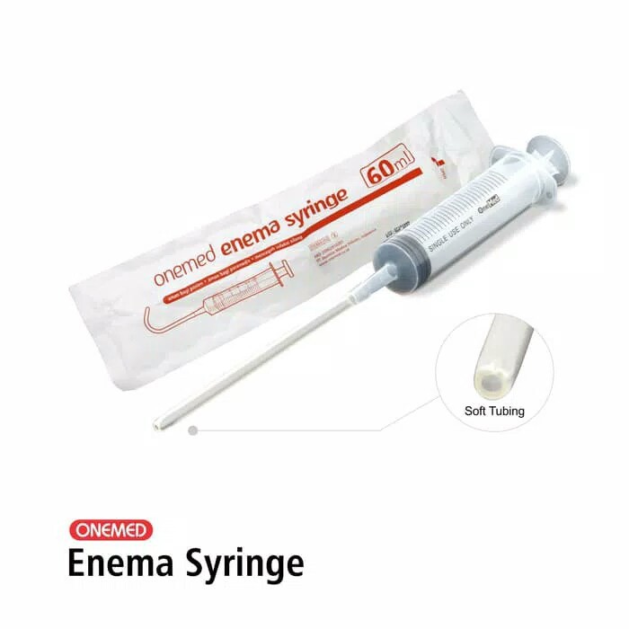 Enema Syringe , Gliserin Syringe Onemed 60ml