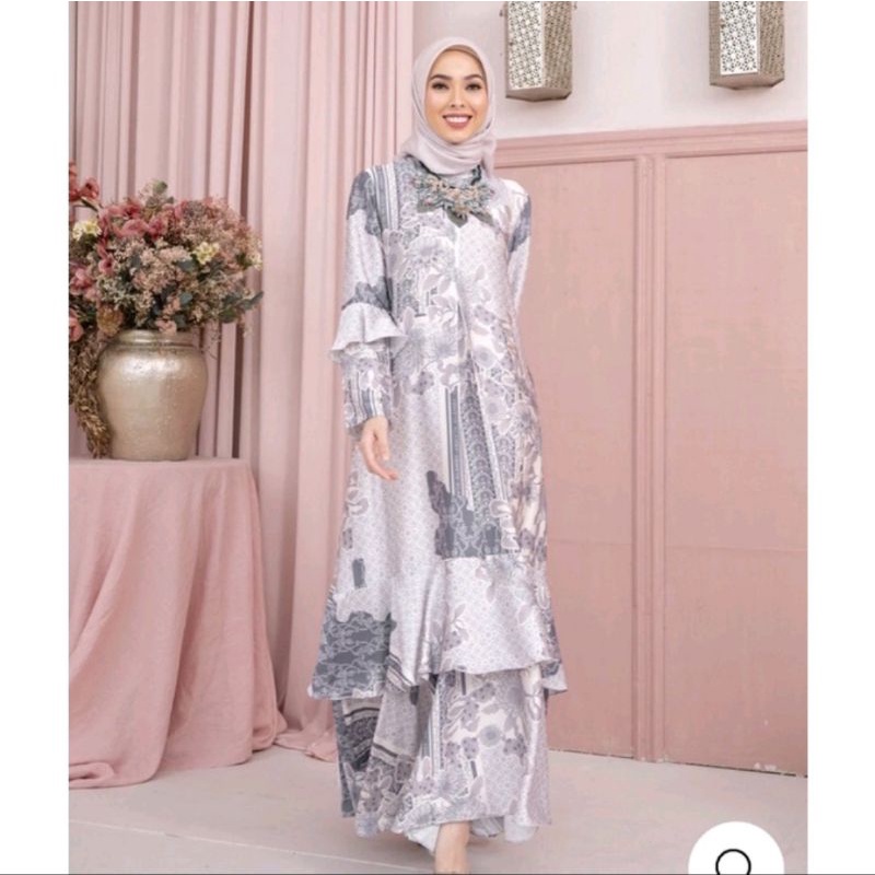 New Elena Dress wearing klamby Ready siap kirim