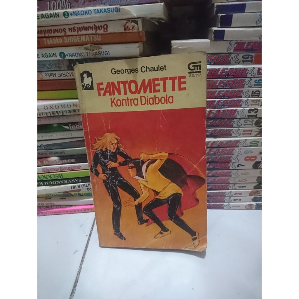 Novel Fantomette - Kontra Diabola