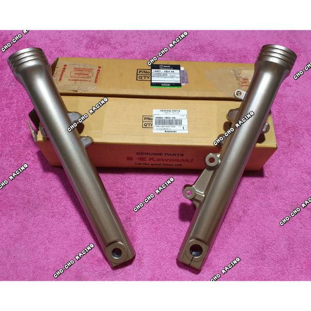 BOTTOM TABUNG BOTOM SHOCK SHOK SOK DEPAN GOLD NINJA RR OLD ZX 150 CBU ORI KAWASAKI