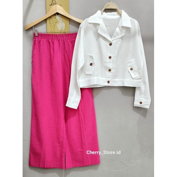 CHERRY_ATASAN LINEN PREMIUM KOREAN STYLE