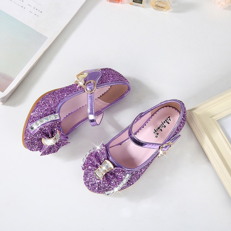 [Brandedbaby] 26-37 SEPATU PRINCESS ANAK IMPORT / HAK HEELED SEDANG FROZEN / SEPATU PESTA ANAK PEREMPUAN