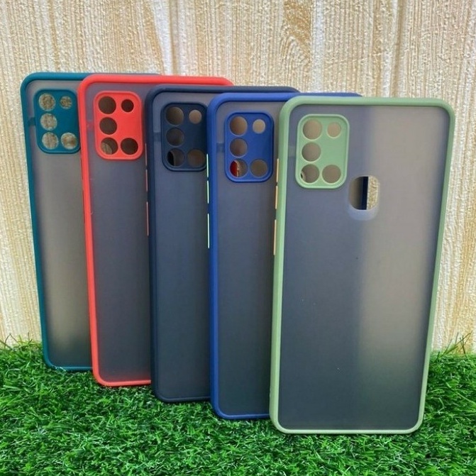 CASE MATTE SAMSUNG A31 TRANSPARAN FUZE MACARON MY CHOICE - FA