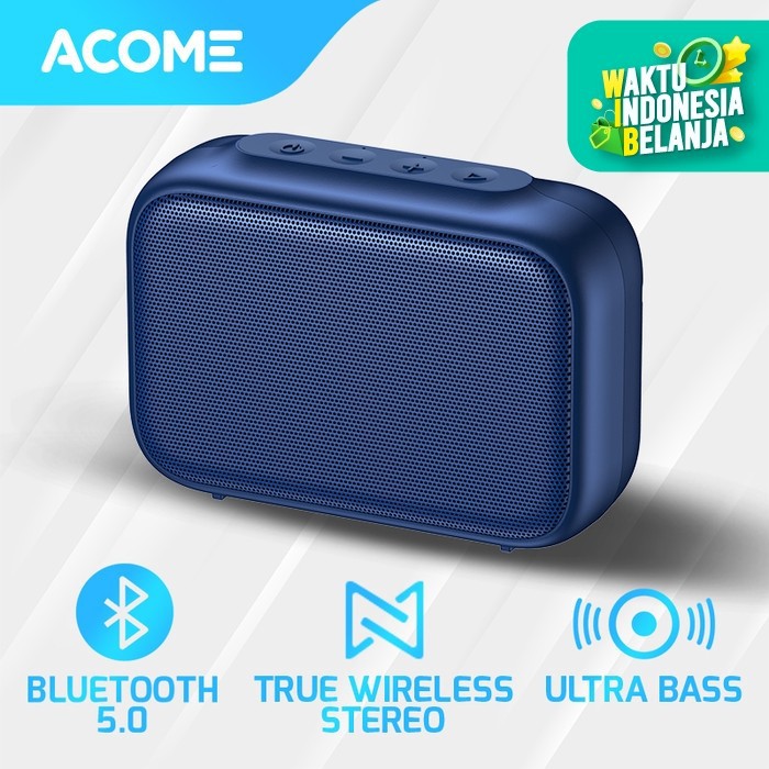 Acome A1 SENSE Speaker Bluetooth 5.0 Portable Ultra Bass TWS