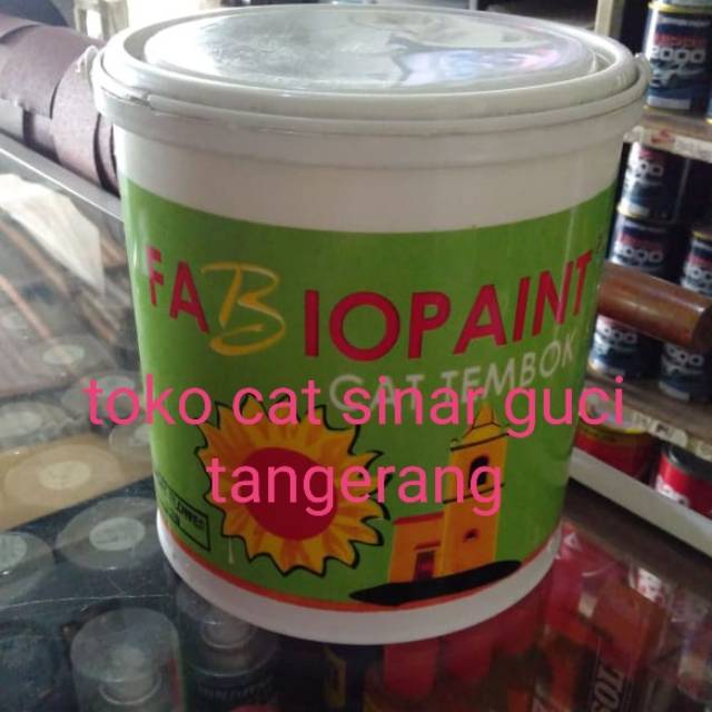  Cat  Tembok  Interior  Dan  Exterior  Fabion Paint 5 Kg 