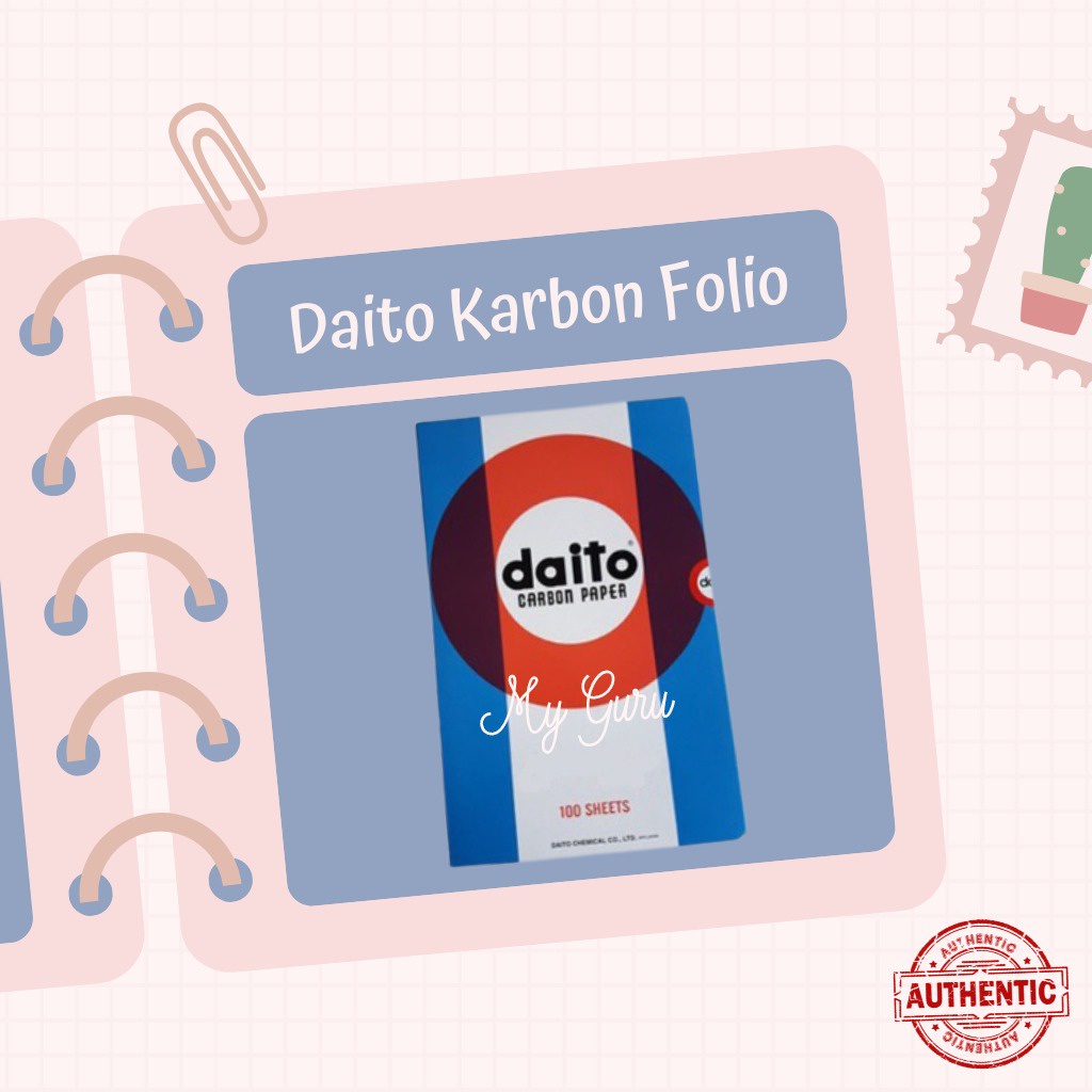 

[PAK] DAITO KARBON FOLIO / PAPER KARBON