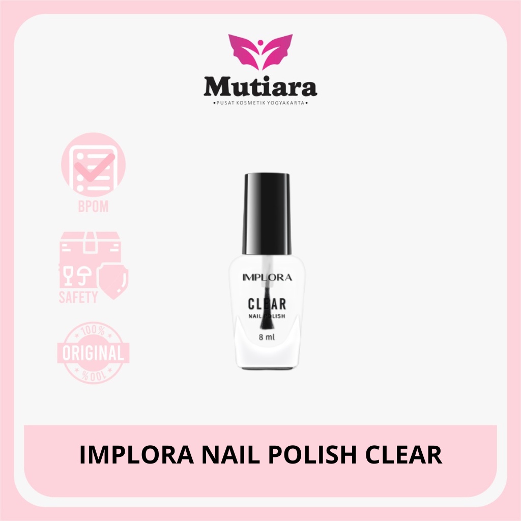 IMPLORA NAIL POLISH CLEAR 8 ML