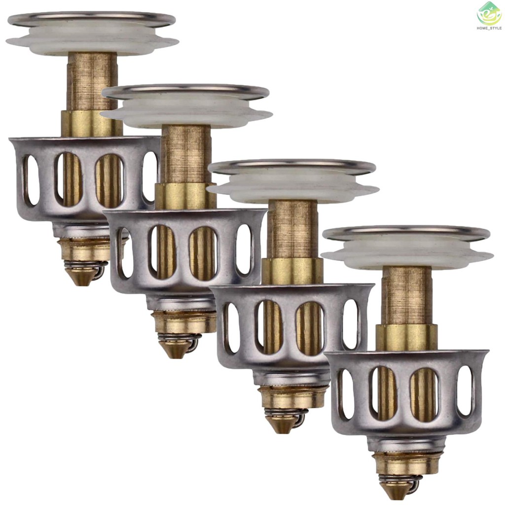 4 Pack Universal Wash Basin Bounce Drain Filter Pop Up Bathroom Sink Drain Plug With Basket Universal Size Sink Drain St Shopee Indonesia 4 Pack Universal Wash Basin Bounce Drain Filter Pop Up Bathroom Sink Drain Plug With Basket Universal Size Sink Drain St Shopee Indonesia
