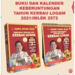 

READY STOK Buku & Kalender Keberuntungan Sepanjang Tahun Kerbau Logam 2021/Imlek 2572 - Kang Hong Ki