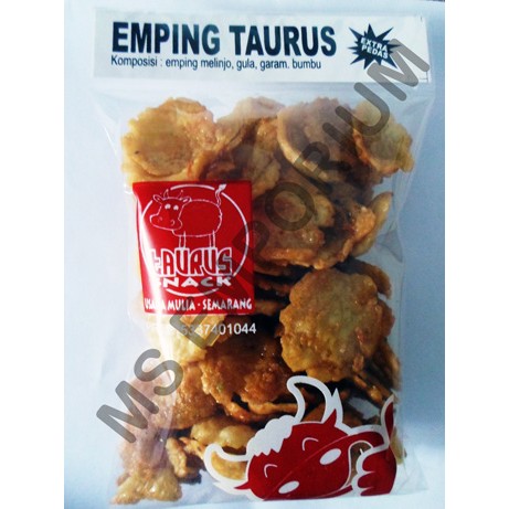Snack Emping Melinjo Taurus Semarang ( Extra Pedas )
