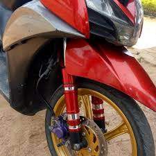 COVER SHOCK MIOZ-MIOM3-MIOS-MIOJ-MIOGT-MIO SMILE-MIO SPORTY-FINO DLL TUTUP COVER SHOCK TABUNG DEPAN