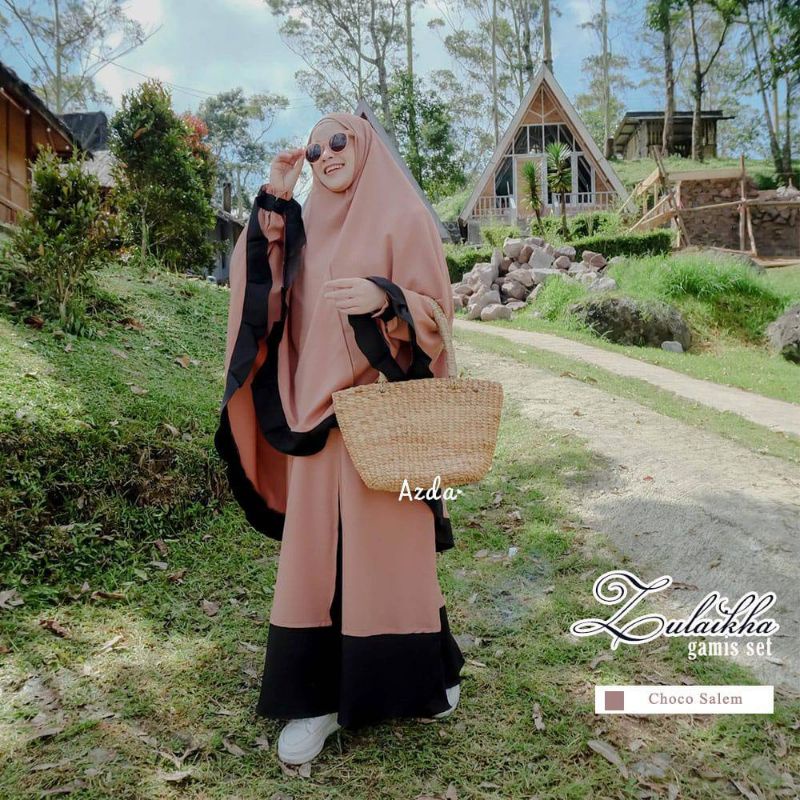 Gamis Set Zulaikha Azda
