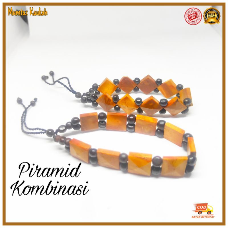 Gelang kauka kaukah piramid kombinasi original kaoka kaokah