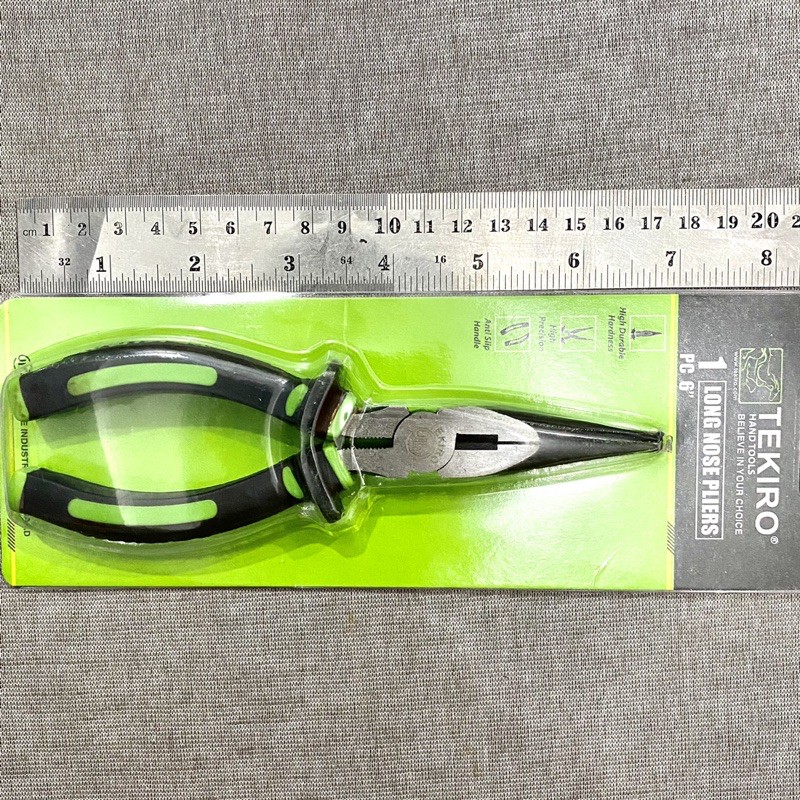 Tang Lancip Tekiro Asli 6&quot;/ Long Nose Pliers 6 inch (Tekiro)