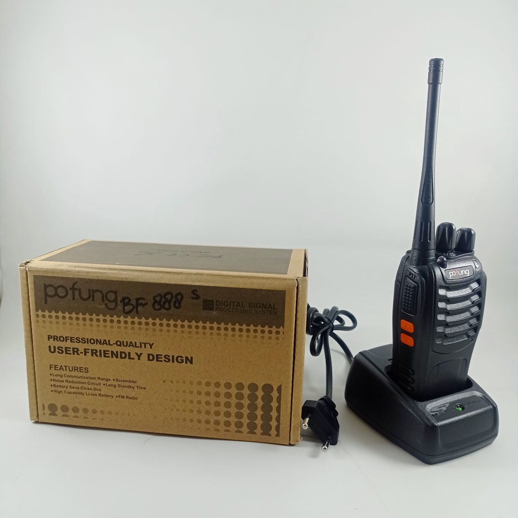 POFUNG 888S  HT/WALKIE TAKIE SINGEL BAND/WALKIE TALKIE