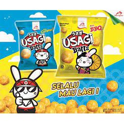 

USAGI BALLS CHEESE rasa Caramel dan BBQ 12 grm