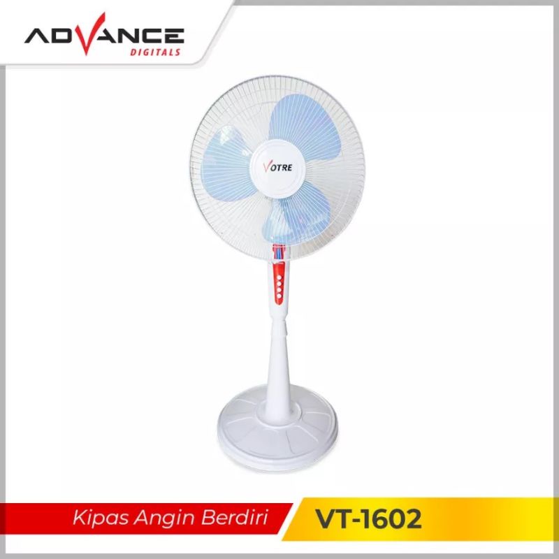 Advance VT 1602 Kipas Angin Stand Fan Votre 16 inch/Stand Fan Votre VT-1602 16 Inch/Advance Digitals VT-1602