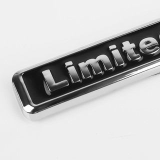 Stiker Emblem Tulisan Limited Edition 3D Warna Metal untuk Stiker Emblem Tulisan Limited Edition 3D Warna Metal untuk