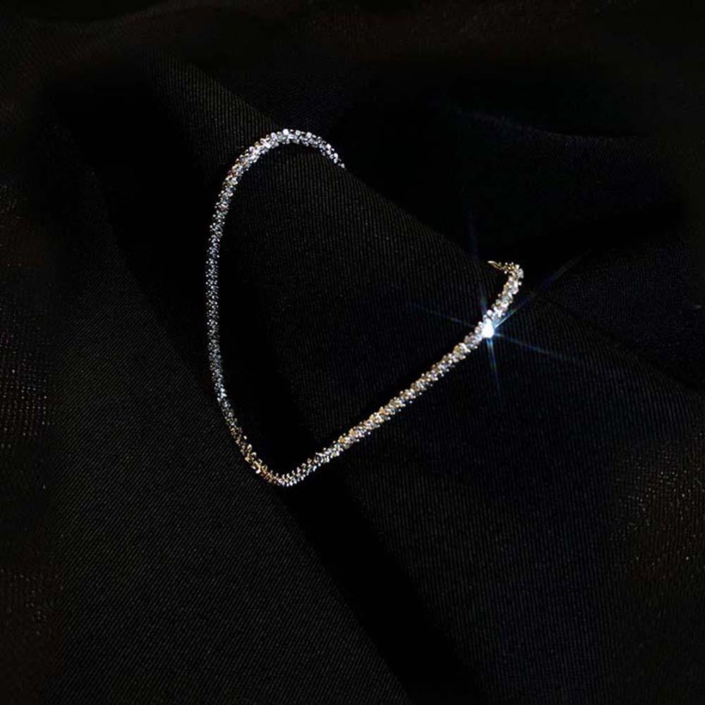 Mxbeauty Gelang Kaki Rantai Silver Hias Bintang Aneka Warna Gaya Korea Untuk Wanita