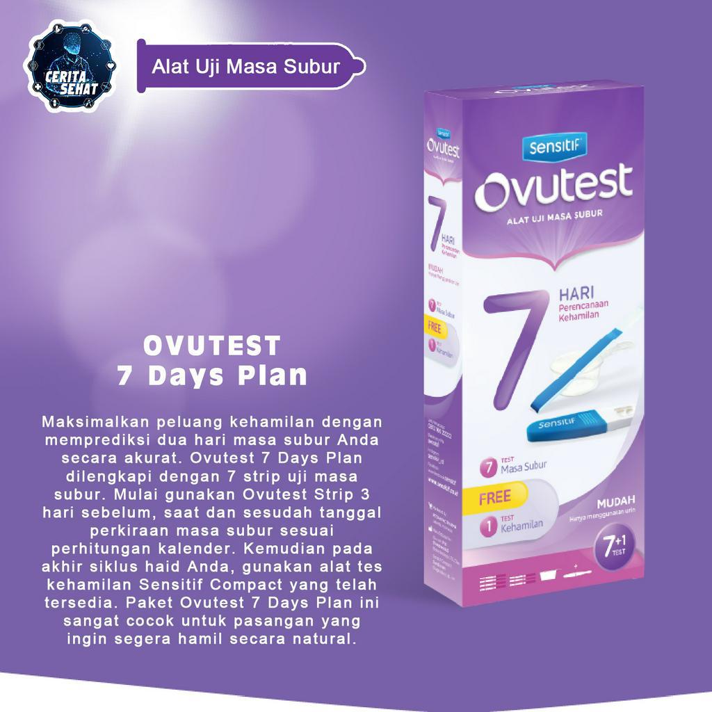 [BPOM] Ovutest 7 DAYS PLAN / Alat Uji Masa Subur / Alat Test Kesuburan / Ovutest Seven Days / MY MOM