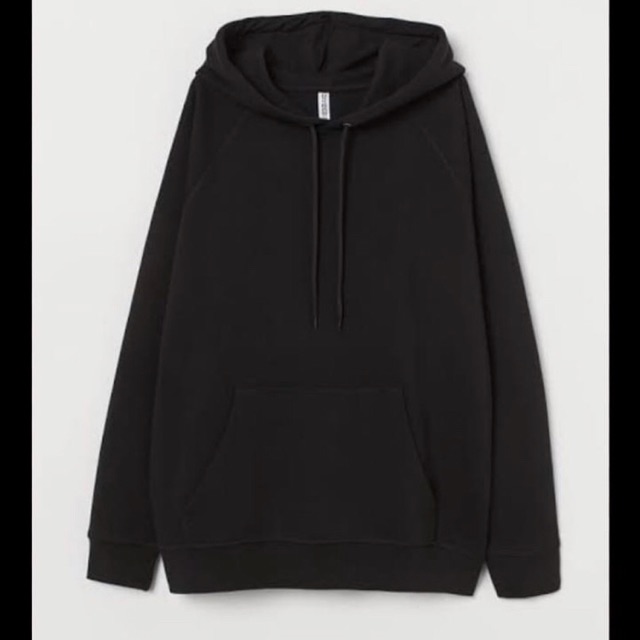 divided black hoodie