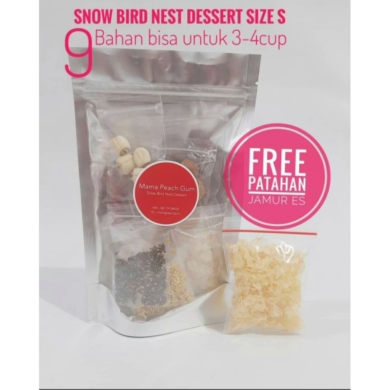 Snow Bird Nest Dessert Size S / Xue Yen