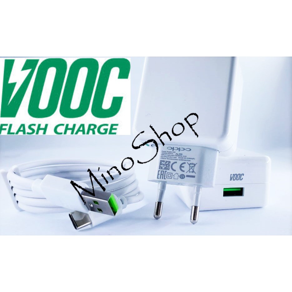 CHARGER - TC OPPO R17 PRO VOOC TYPE MICRO USB - TYPE C FLASH CHARGER