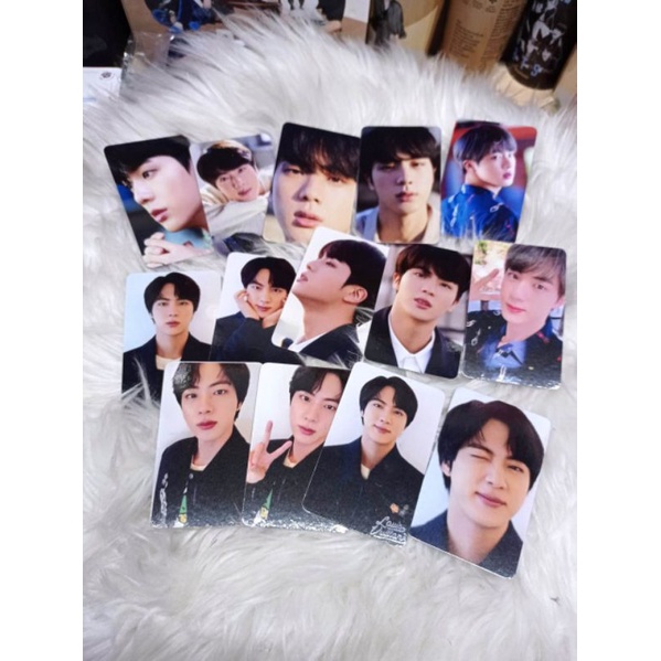 BTS DICON Seokjin Pc Photocard Unofficial full set 14 Pc