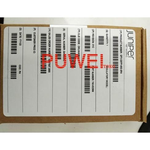 Juniper QFX-QSFP-40G-SR4 QFX - QSFP - 40G -SR4 Transceiver Module FB34 puweit00 dijamin