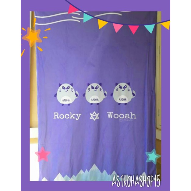 CUSTOM ROROHA BLANKET/SELIMUT KPOP MERCH KPOP ASTRO