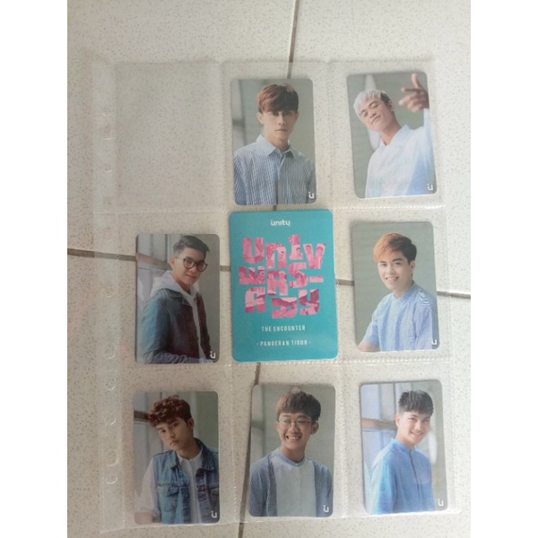 PC PHOTOCARD UN1TY OFFICIAL UN1VERSARY PANGERAN TIDUR